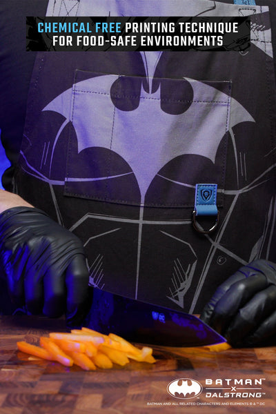 Chef's Apron | Batman™ Edition | Black Crusader | 100% Breathable Cotton | Dalstrong ©