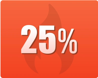 25% OFF