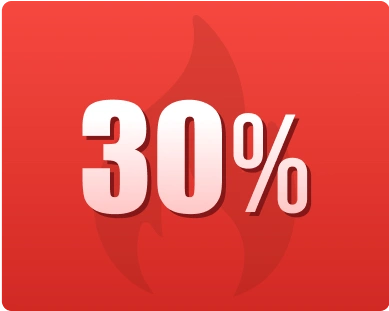 30% OFF