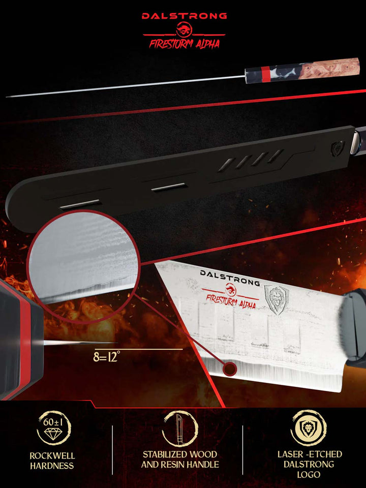 Slicer Knife 12" | Firestorm Alpha Series | Dalstrong ©