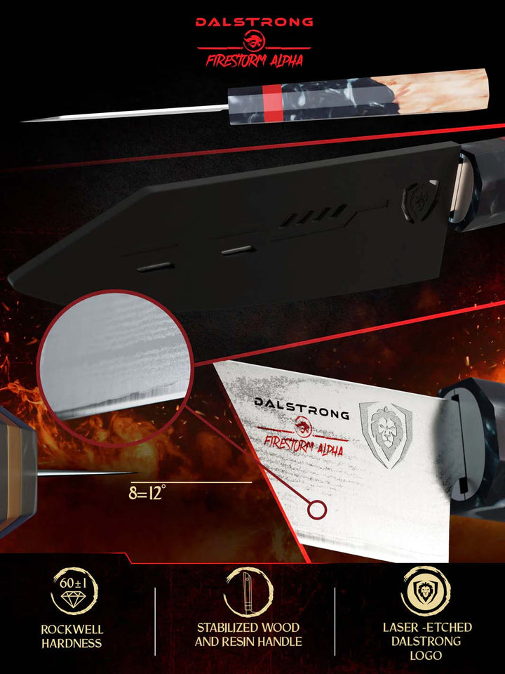 Paring Knife 3.75" | Firestorm Alpha Series | Dalstrong ©