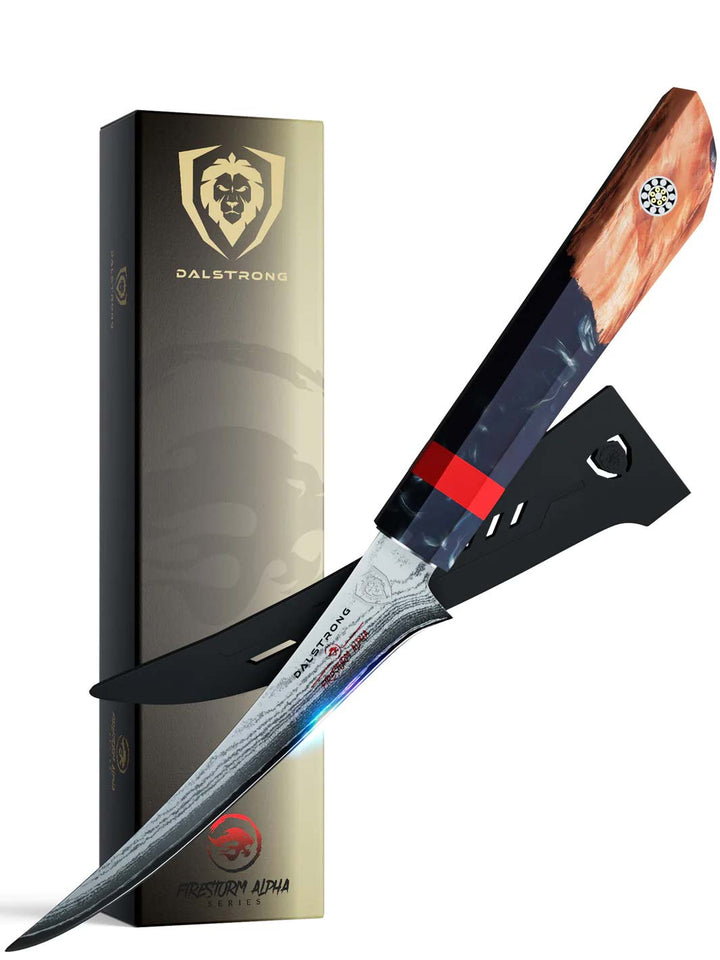 Curved Boning Knife 6" | Firestorm Alpha Series | Dalstrong ©