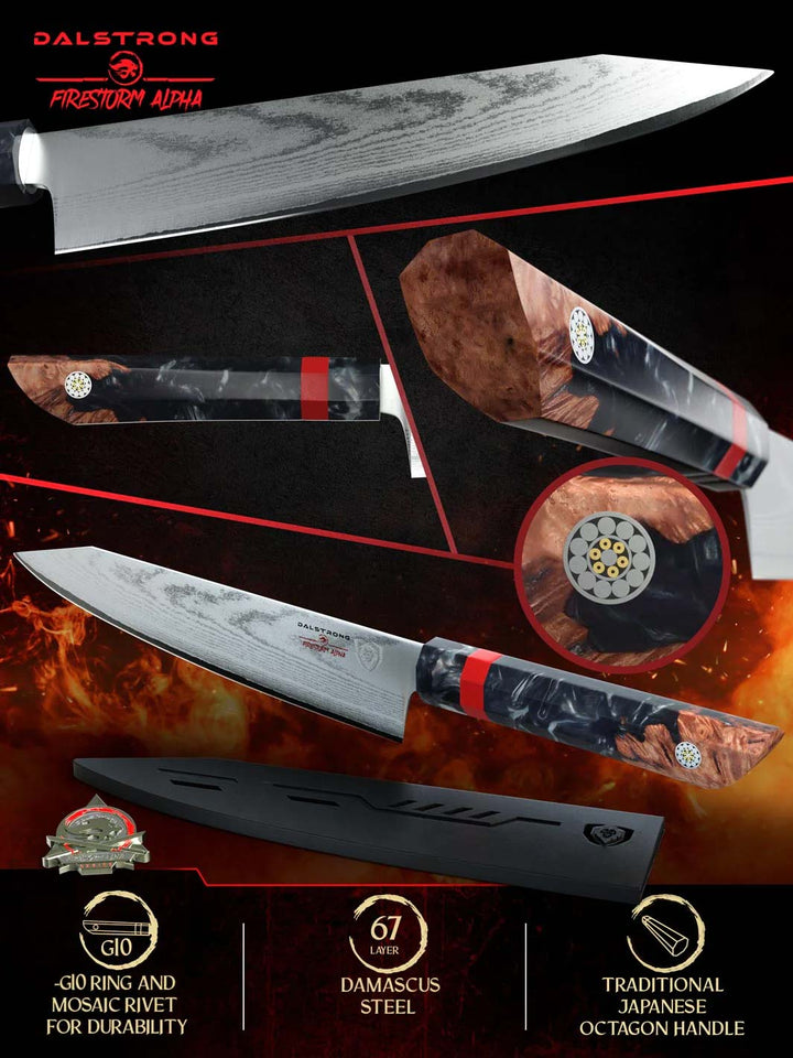 Chef's Knife 8" | Firestorm Alpha Series | Dalstrong ©