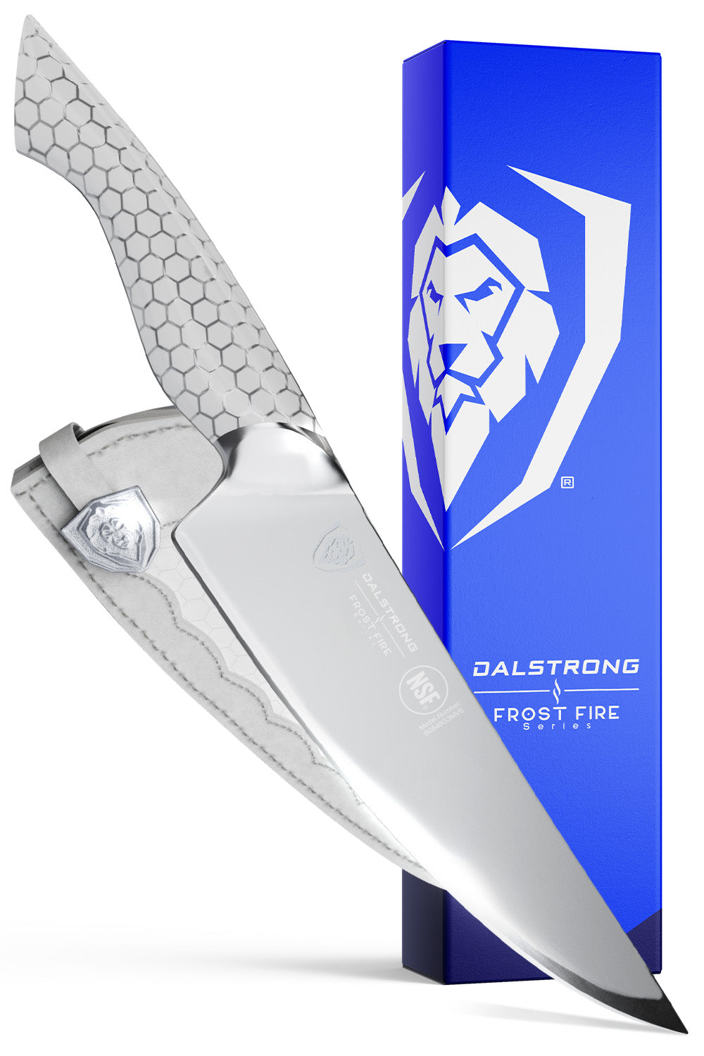 Chef's Knife 8" | Frost Fire Series | NSF Certified | Dalstrong ©