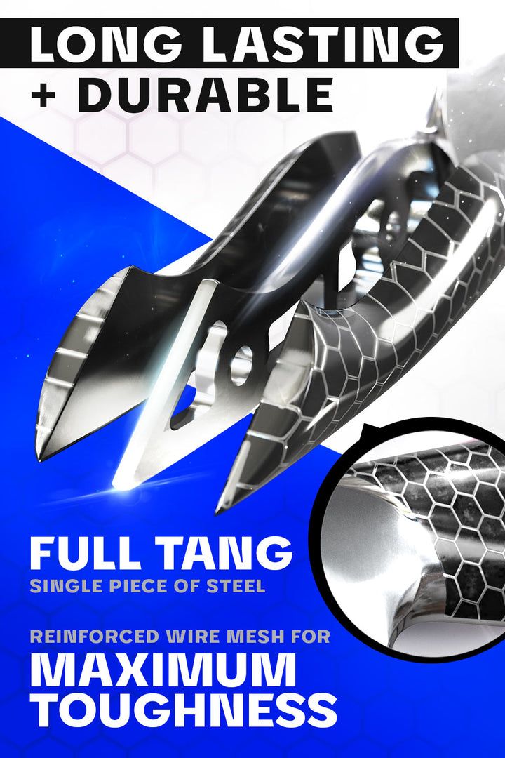 Chef's Knife 8" | Dark Ice Edition | Frost Fire Series | NSF Certified | Dalstrong ©