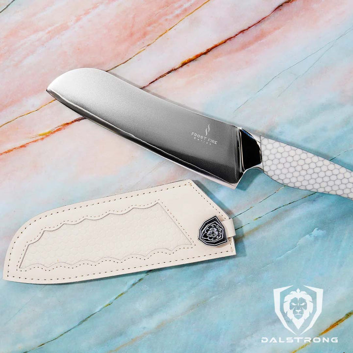 Santoku Knife 7" | Frost Fire Series | NSF Certified | Dalstrong ©