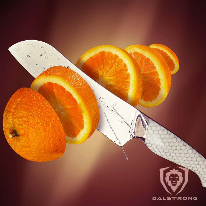 Santoku Knife 7" | Frost Fire Series | NSF Certified | Dalstrong ©