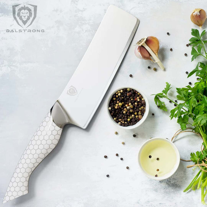 Nakiri Knife 6.5" | Frost Fire Series | NSF Certified | Dalstrong ©
