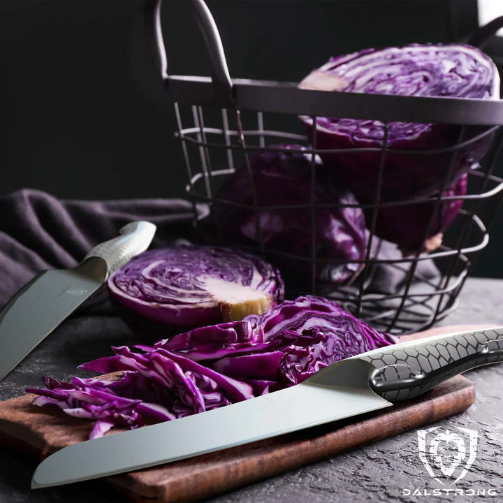 Santoku Knife 7" | Frost Fire Series | NSF Certified | Dalstrong ©