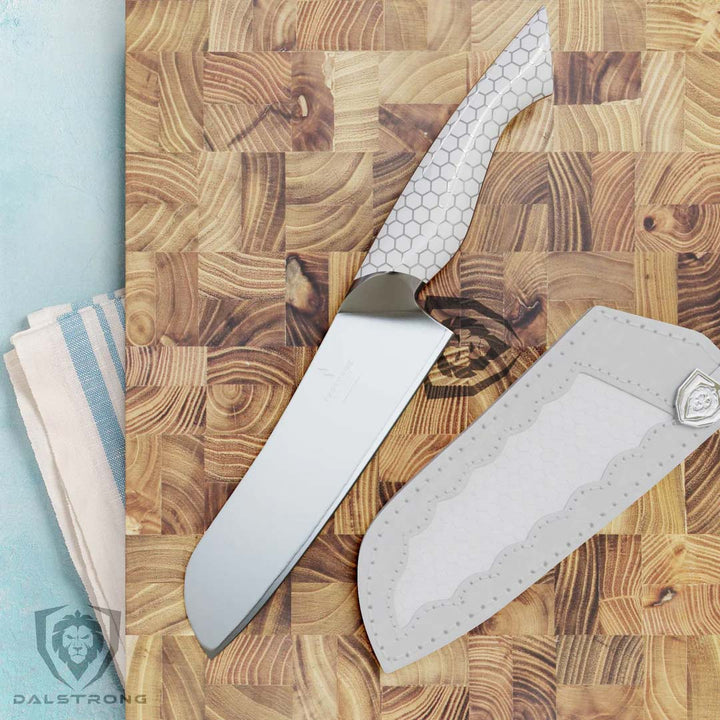 Santoku Knife 7" | Frost Fire Series | NSF Certified | Dalstrong ©