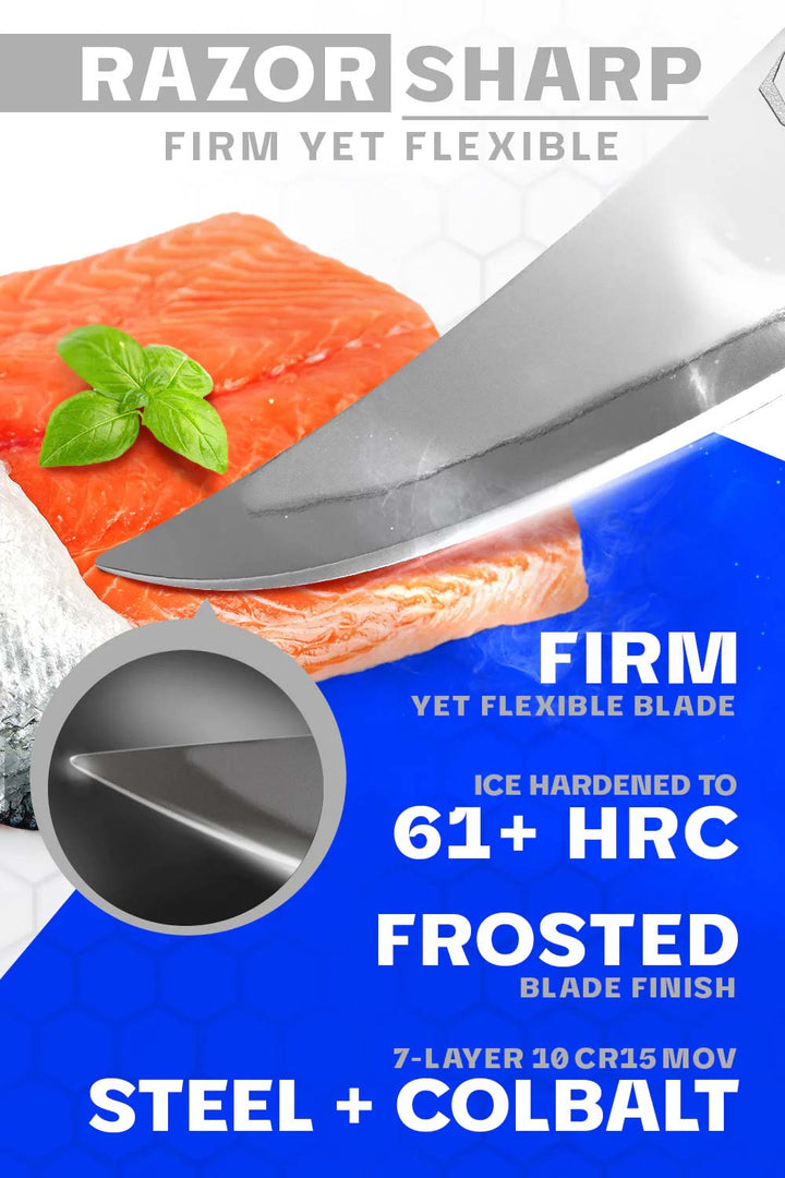 Fillet Knife 6" | Frost Fire Series | NSF Certified | Dalstrong ©