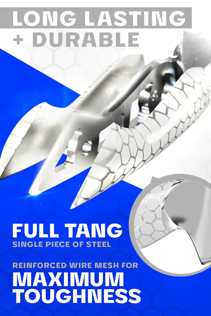 Santoku Knife 7" | Frost Fire Series | NSF Certified | Dalstrong ©