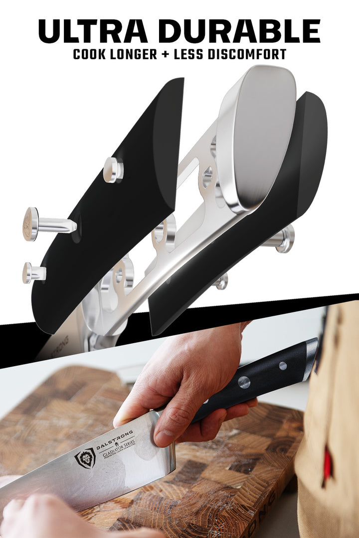 12 Piece Block Set | Black Handles | Gladiator Series | NSF Certified | Dalstrong ©