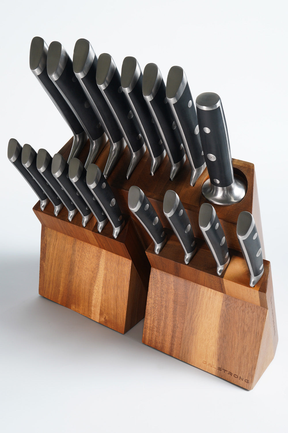 The Gladiator Bundle | 18-Piece Colossal Knife Set + Premium Whetstone Kit