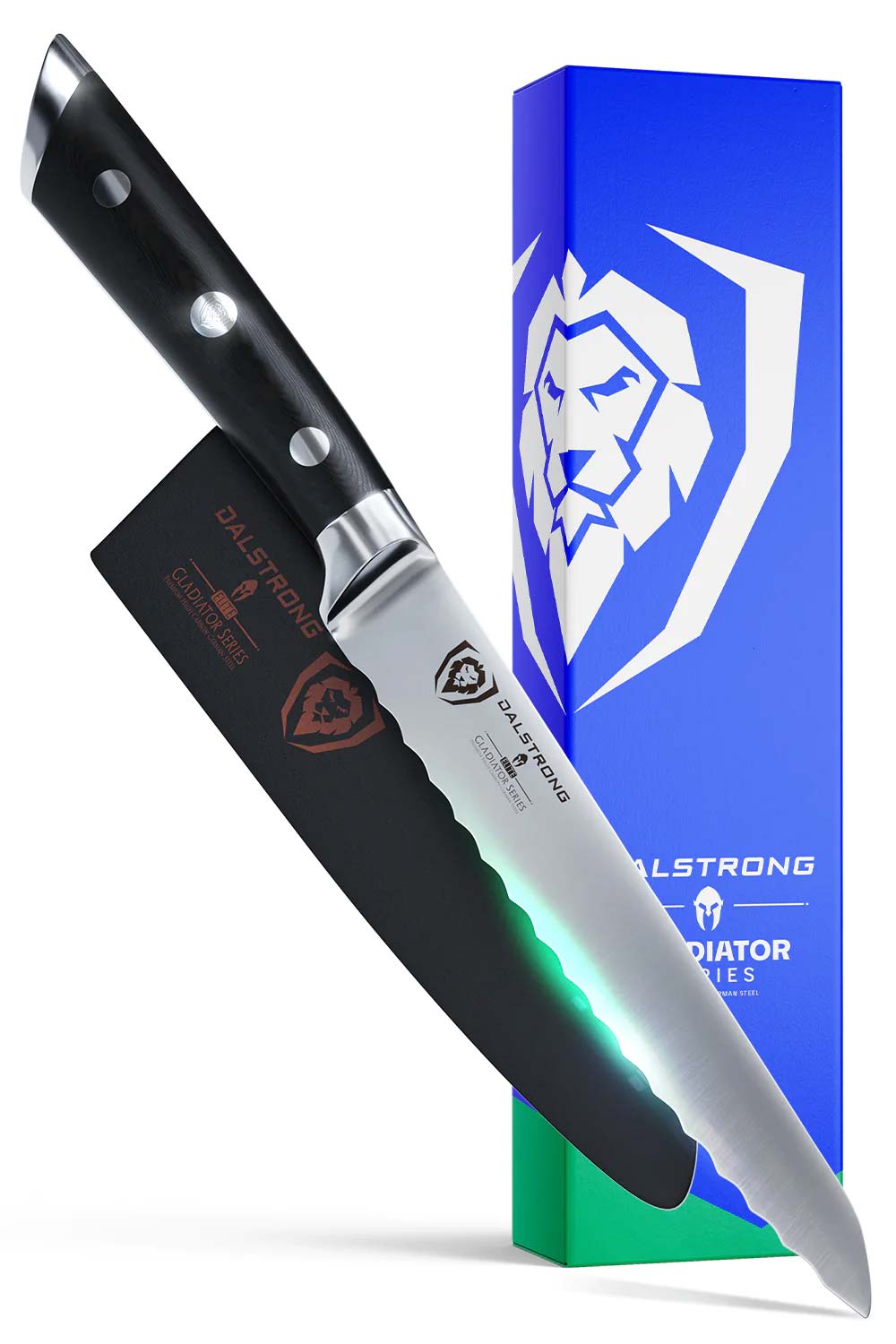 Serrated Utility Knife 5.5" | Gladiator Series | NSF Certified | Dalstrong ©