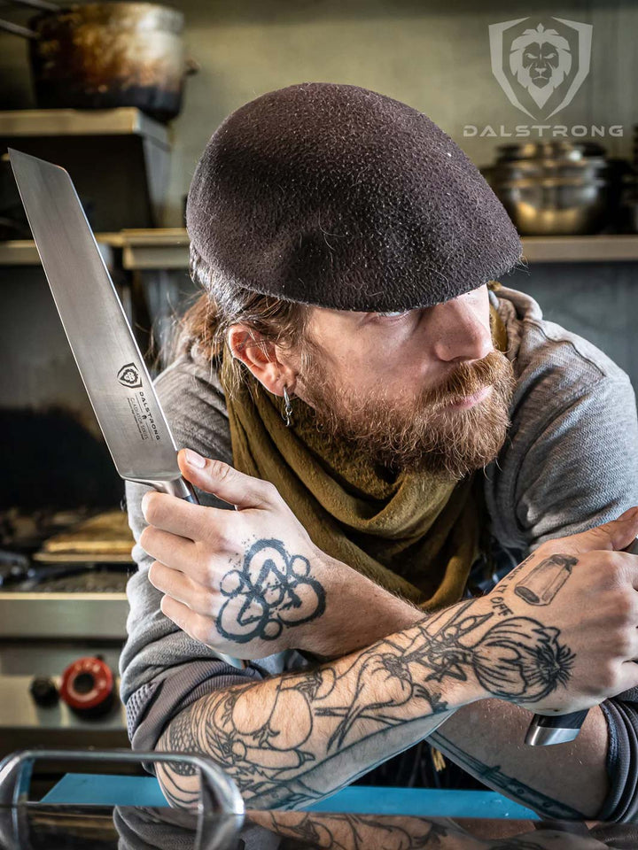 Kiritsuke Chef's Knife 8.5" | Gladiator Series | NSF Certified | Dalstrong ©