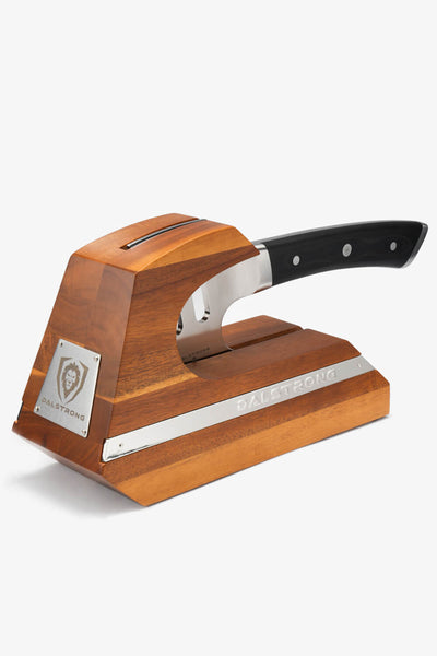 Meat Prep Bundle | Gladiator Series 9" Obliterator Meat Cleaver with Stand + 8" Meat Chopper with Stand