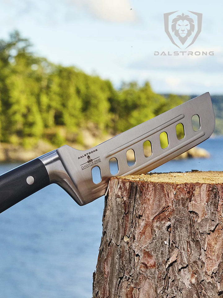 Nakiri Asian Vegetable Knife 6" | Offset Blade | Gladiator Series | NSF Certified | Dalstrong ©