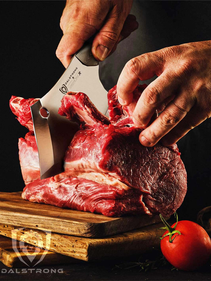 Mini Rocking Cleaver Knife 6.5" | Gladiator Series | NSF Certified | Dalstrong ©
