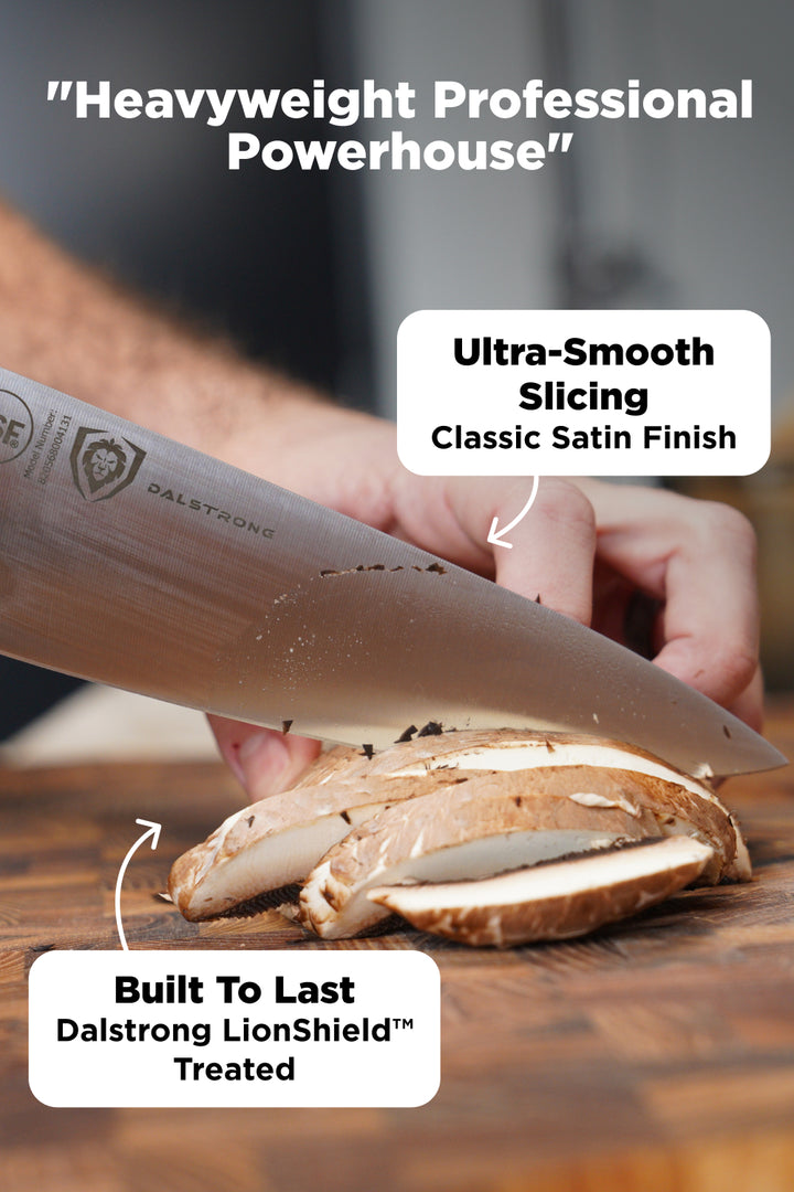 The Gladiator Bundle | 18-Pc Colossal Knife Set + Lionswood Teak Cutting Board