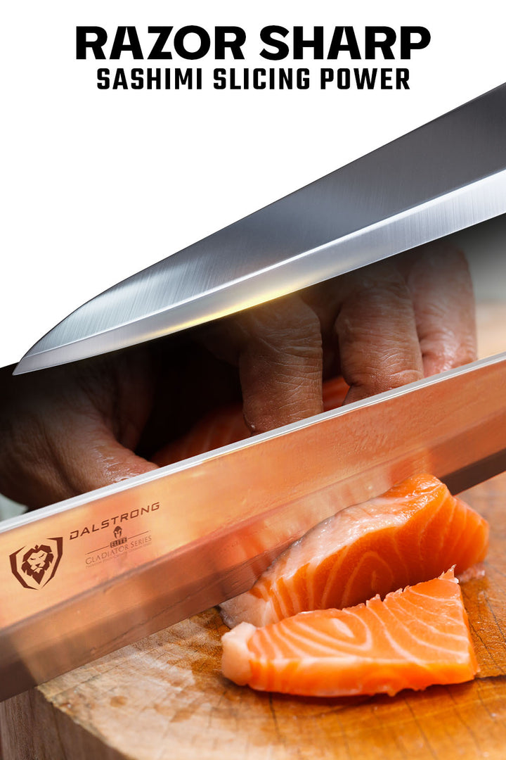 Yanagiba Knife 10.5" | Gladiator Series | NSF Certified | Dalstrong ©