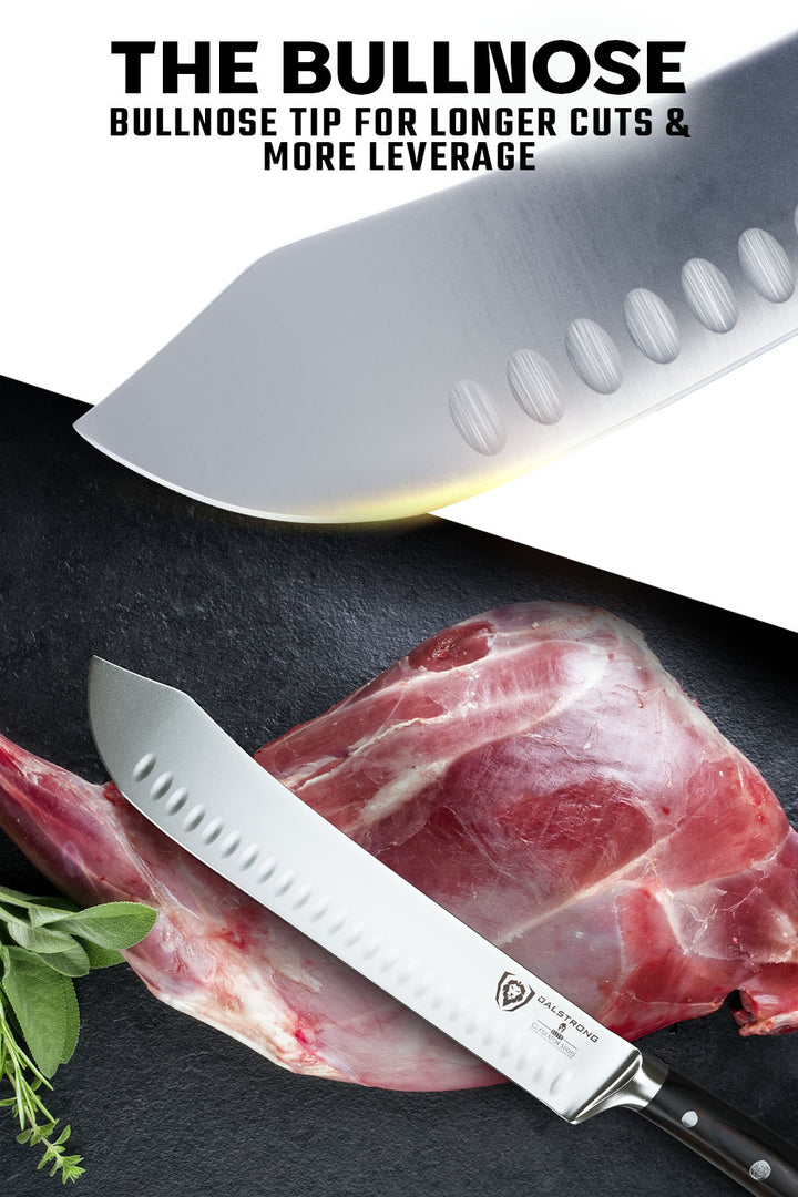 Bull Nose Butcher Knife 10" | Gladiator Series | NSF Certified | Dalstrong ©
