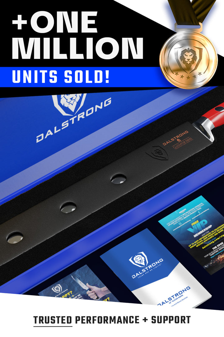 Slicing & Carving Knife 12" | Crimson Red ABS Handle | Gladiator Series | NSF Certified | Dalstrong ©