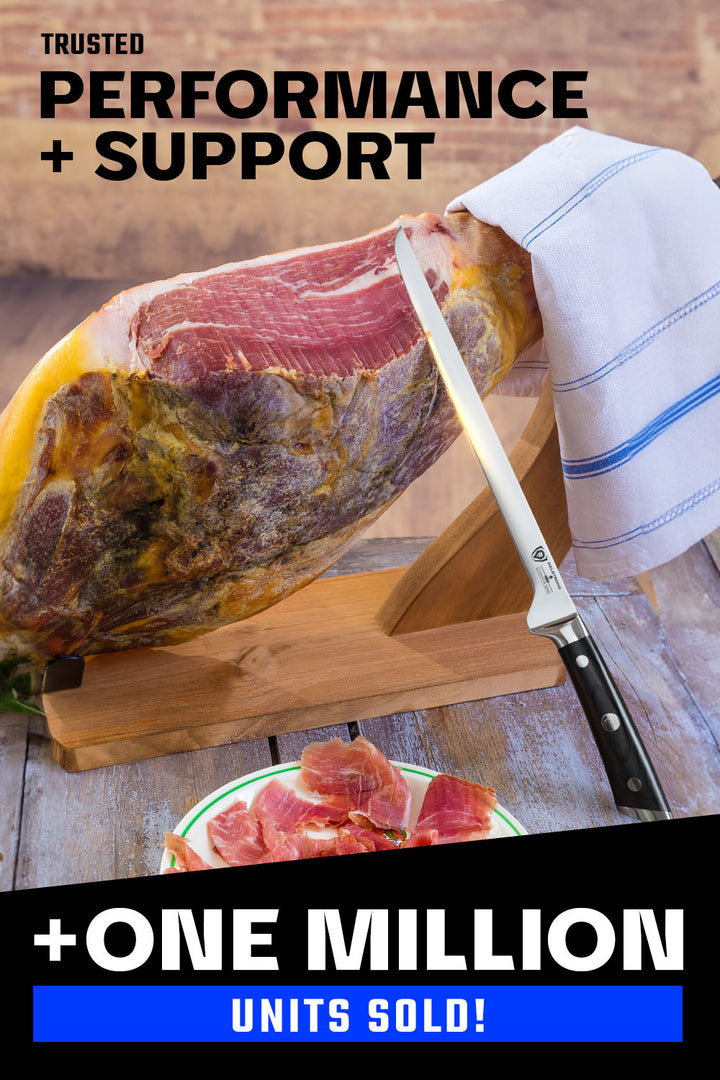 Spanish Style Meat & Ham Slicer 12" | Gladiator Series | Dalstrong ©