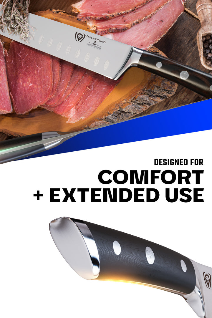 Chef's Knife & Sujihiki Hybrid 12" | Kitchen Gladius | Gladiator Series | NSF Certified | Dalstrong ©