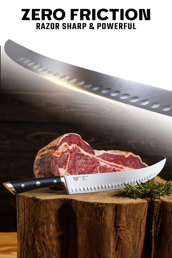 Butcher & Breaking Cimiter Knife 14" | Gladiator Series | NSF Certified | Dalstrong ©