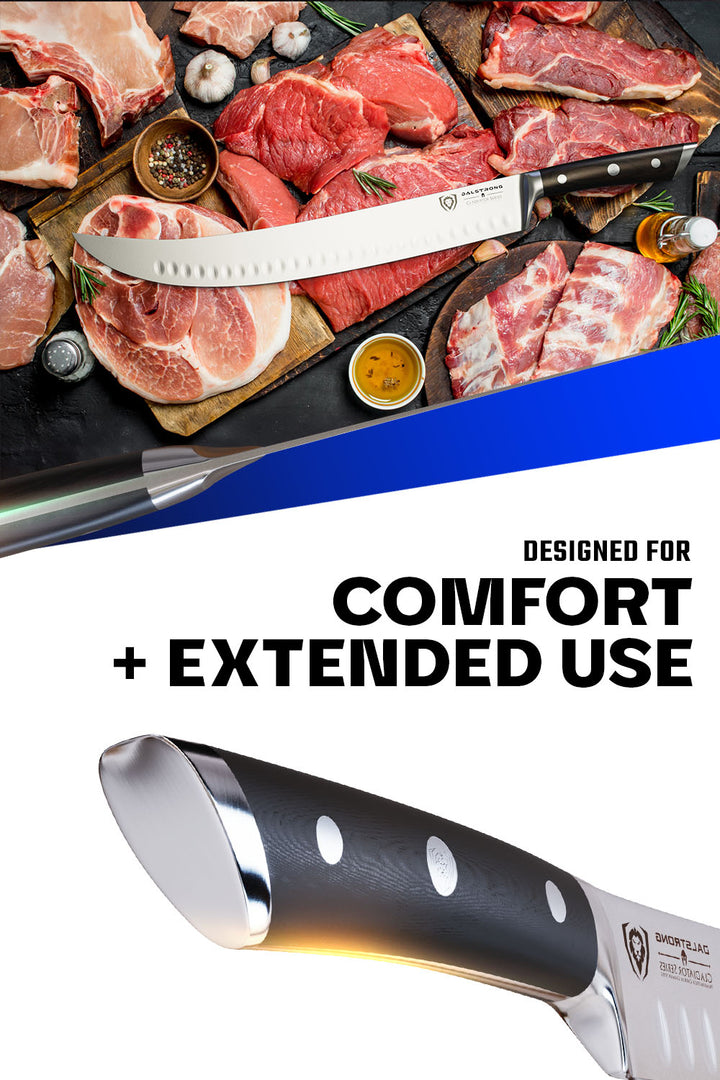 Butcher & Breaking Cimiter Knife 14" | Gladiator Series | NSF Certified | Dalstrong ©