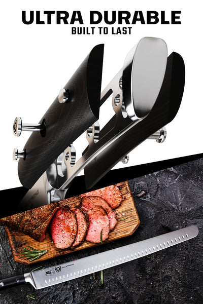 Extra-Long Serrated Slicer 14" | Gladiator Series | NSF Certified | Dalstrong ©