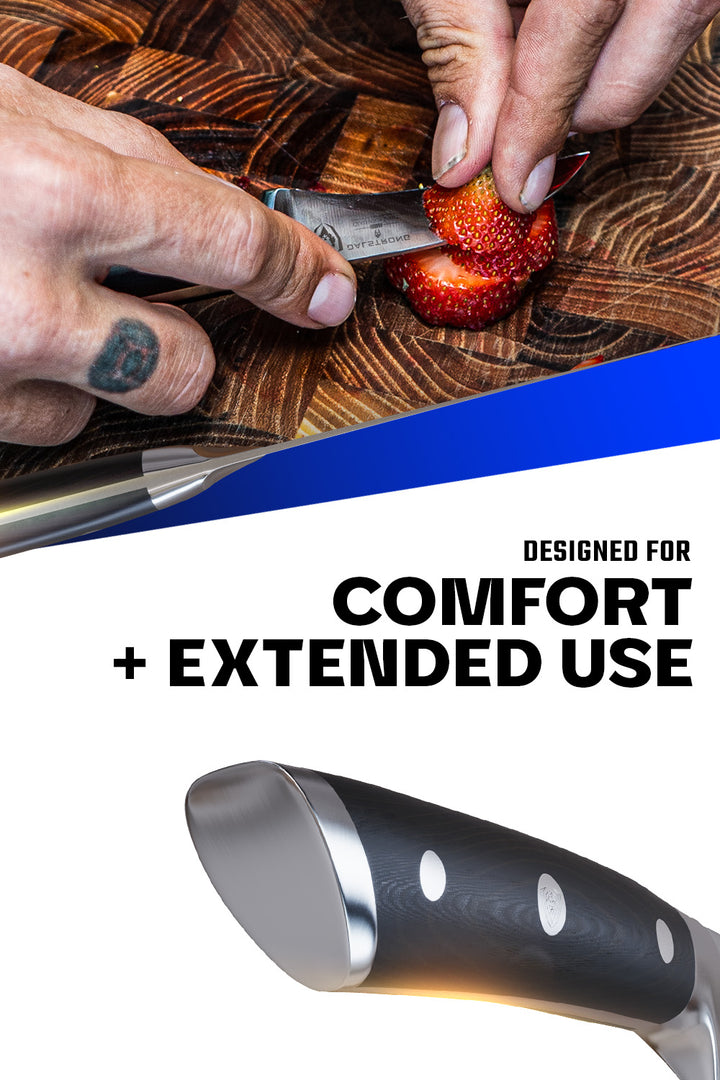 Bird's Beak Tourne Paring Knife 2.75" | Gladiator Series | NSF Certified | Dalstrong ©
