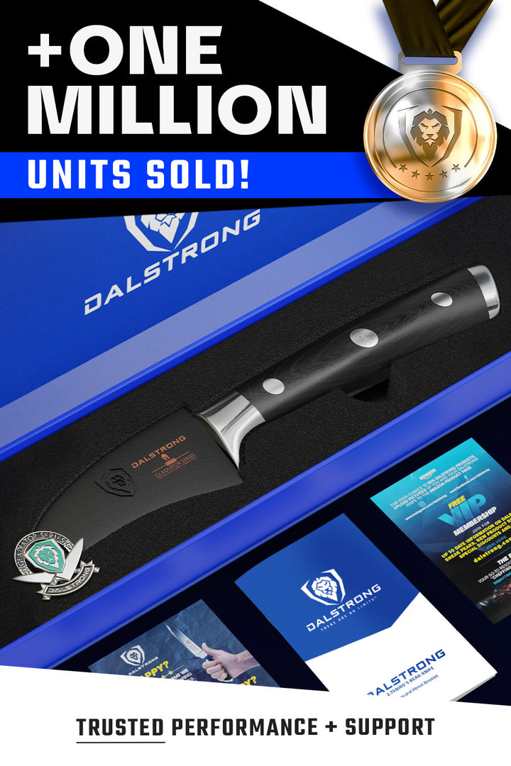 Bird's Beak Tourne Paring Knife 2.75" | Gladiator Series | NSF Certified | Dalstrong ©
