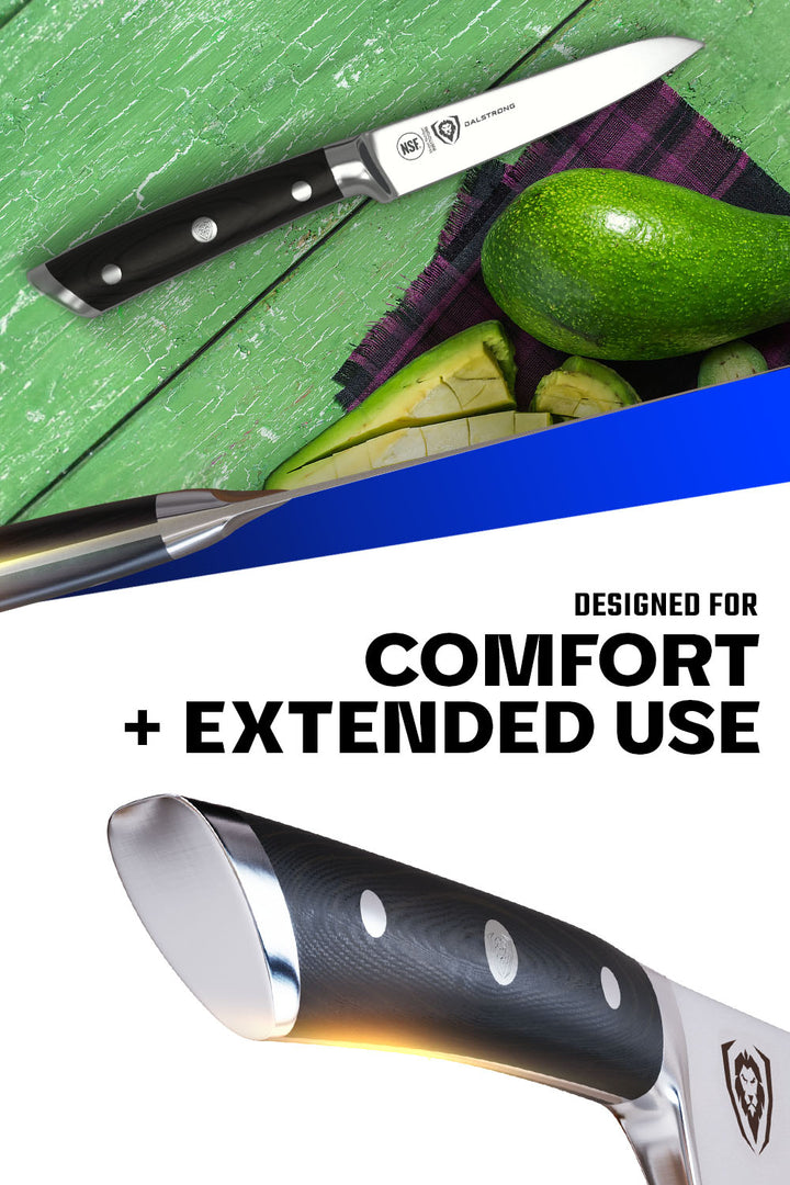 Paring Knife 3.5" | Gladiator Series | NSF Certified | Dalstrong ©