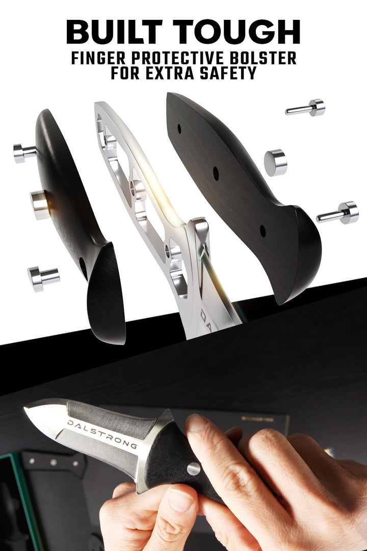 Professional Shellfish & Oyster Shucking Knife 3" | Gladiator Series | NSF Certified | Dalstrong ©