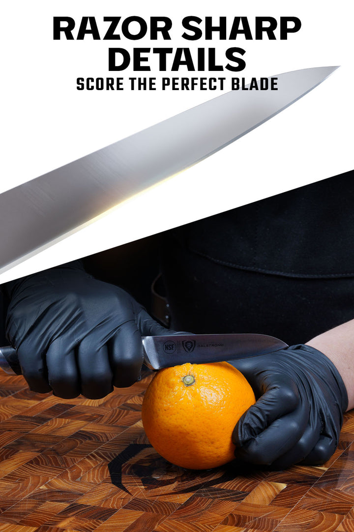3-Piece Knife Set | Chef - Santoku - Paring | Gladiator Series Elite | NSF Certified | Dalstrong ©