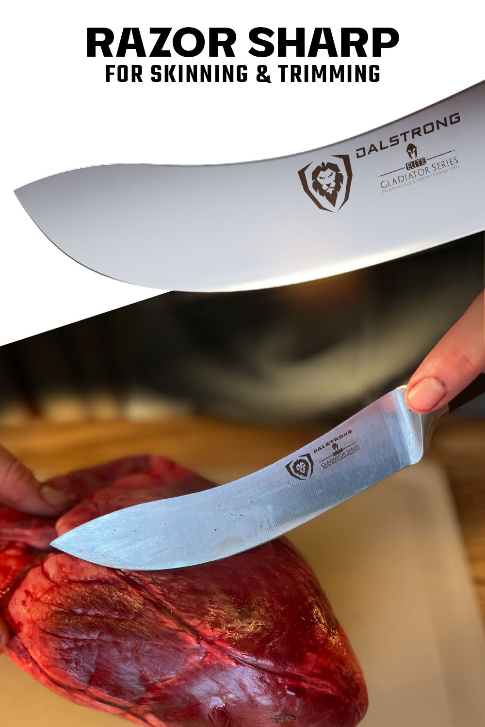 Skinning & Boning Knife 5.5" | Gladiator Series | NSF Certified | Dalstrong ©