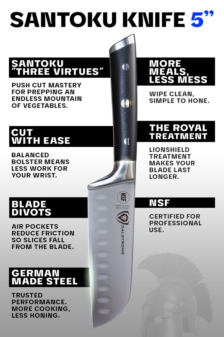 Santoku Knife 5" | Gladiator Series | Dalstrong ©