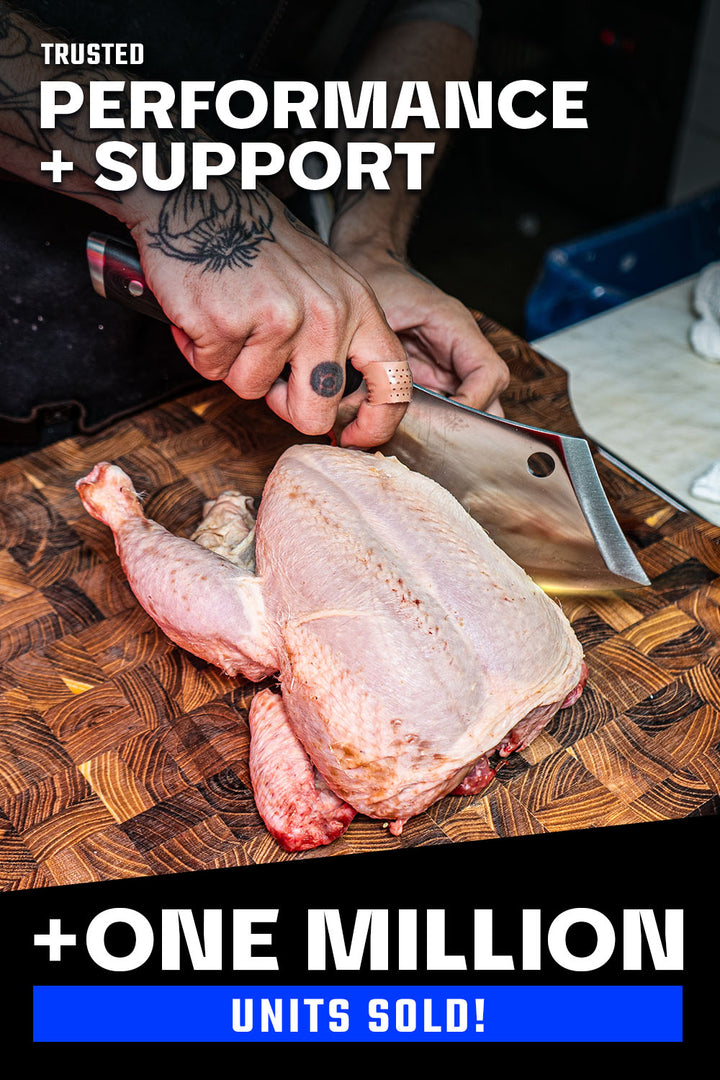Mini Rocking Cleaver Knife 6.5" | Gladiator Series | NSF Certified | Dalstrong ©