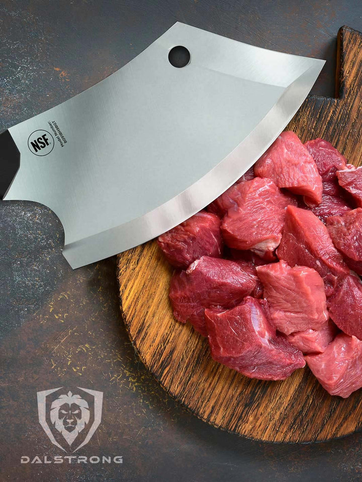 Mini Rocking Cleaver Knife 6.5" | Gladiator Series | NSF Certified | Dalstrong ©