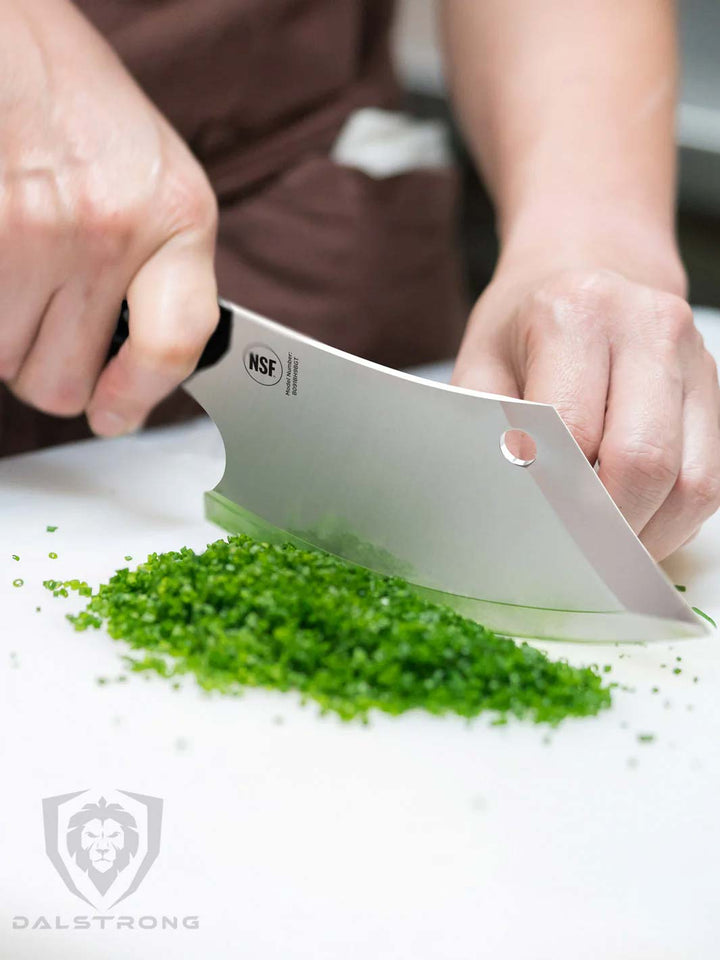 Mini Rocking Cleaver Knife 6.5" | Gladiator Series | NSF Certified | Dalstrong ©