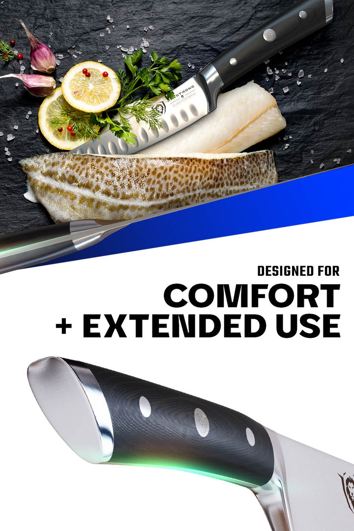 Curved Fillet Knife 6" | Gladiator Series | NSF Certified | Dalstrong ©