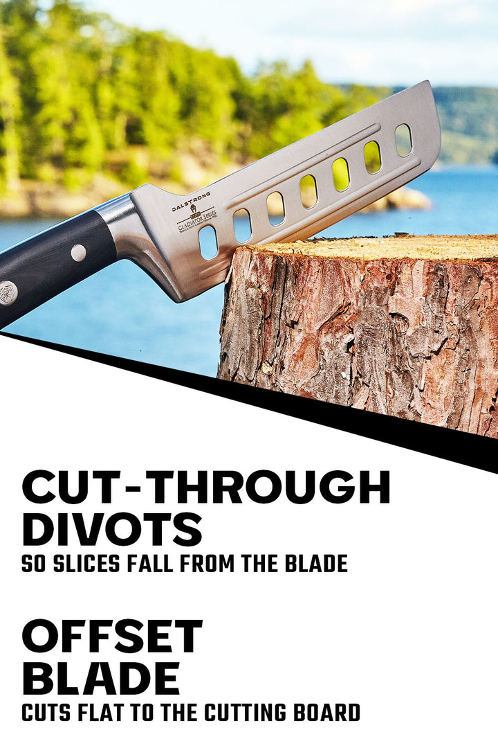 Nakiri Asian Vegetable Knife 6" | Offset Blade | Gladiator Series | NSF Certified | Dalstrong ©