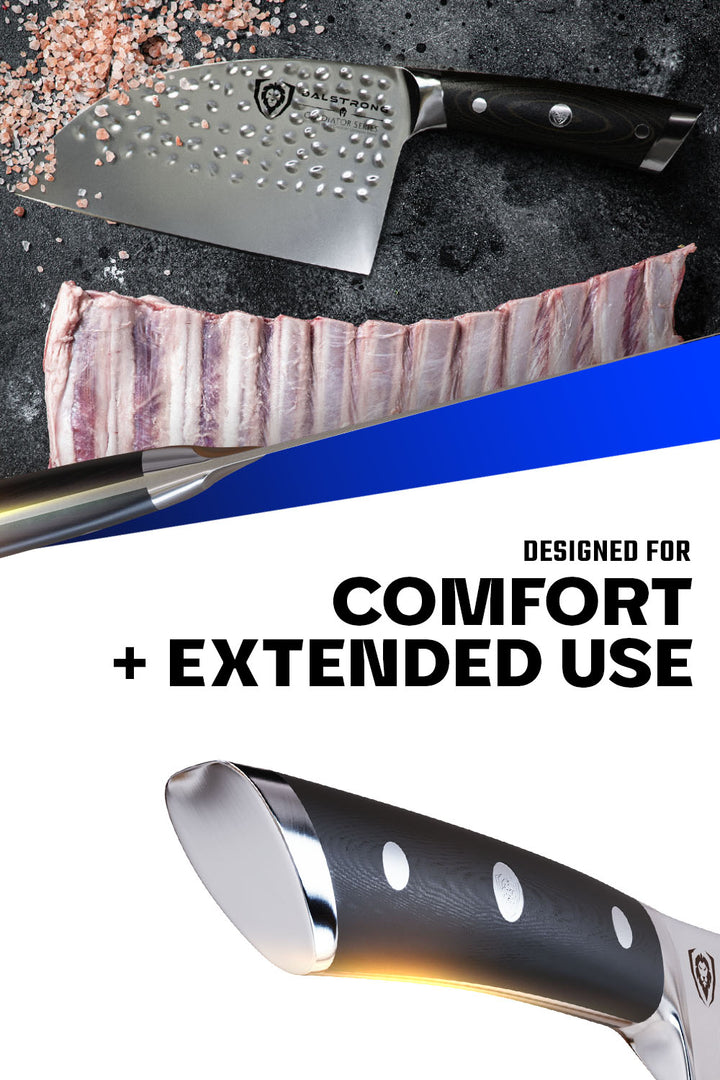 Serbian Chef's Knife 7.5" | Gladiator Series | NSF Certified | Dalstrong ©