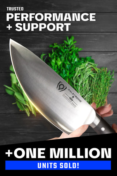 Rocking Herb Knife 7" | Gladiator Series | NSF Certified | Dalstrong ©
