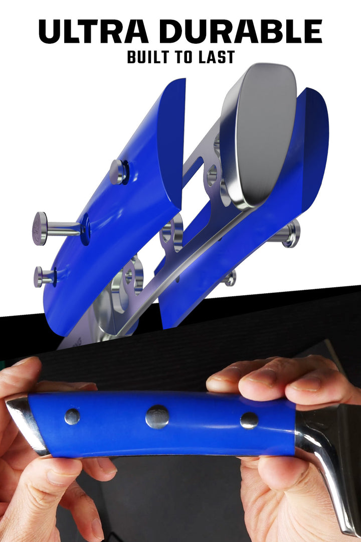 Chef's Knife 8" | Blue Handle | Gladiator Series | NSF Certified | Dalstrong ©