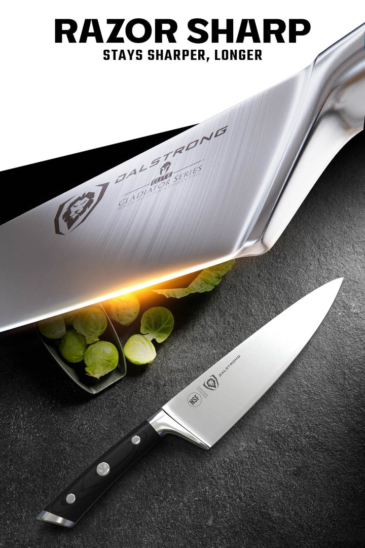 Chef's Knife 8" | Gladiator Series | NSF Certified | Dalstrong ©