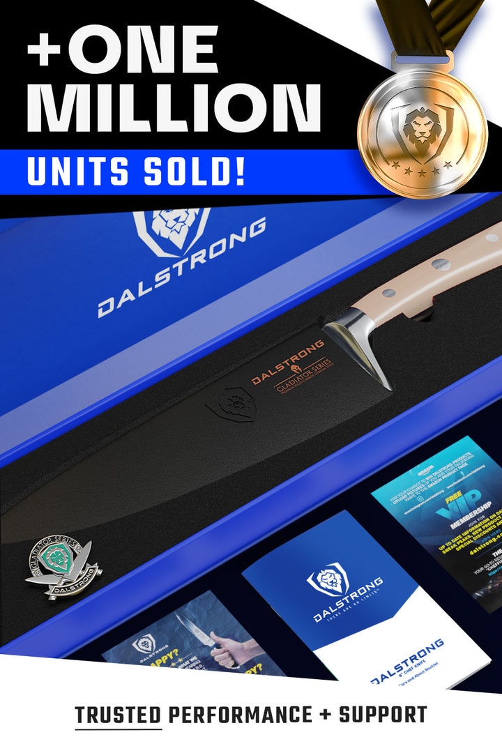 Chef Knife 8" | Himalayan Handle | Gladiator Series | NSF Certified | Dalstrong ©