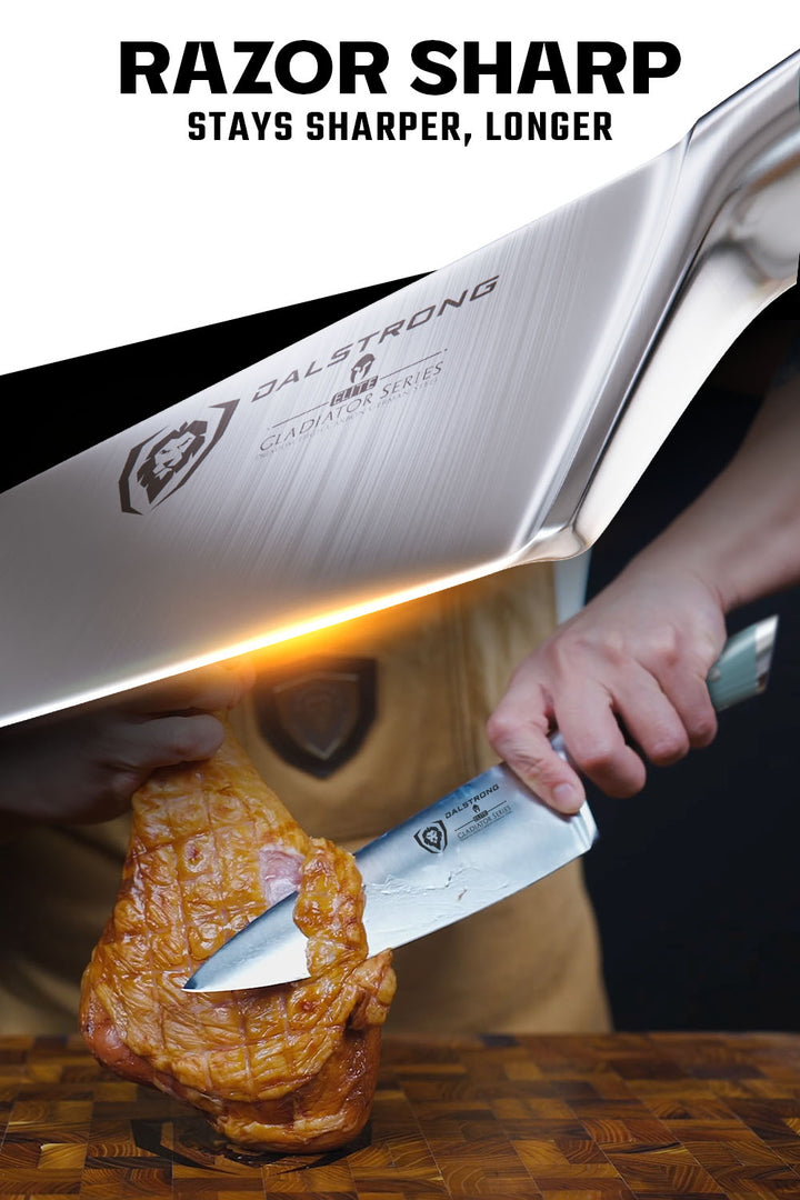 Chef Knife 8" | Aegean Handle | Gladiator Series | NSF Certified | Dalstrong ©